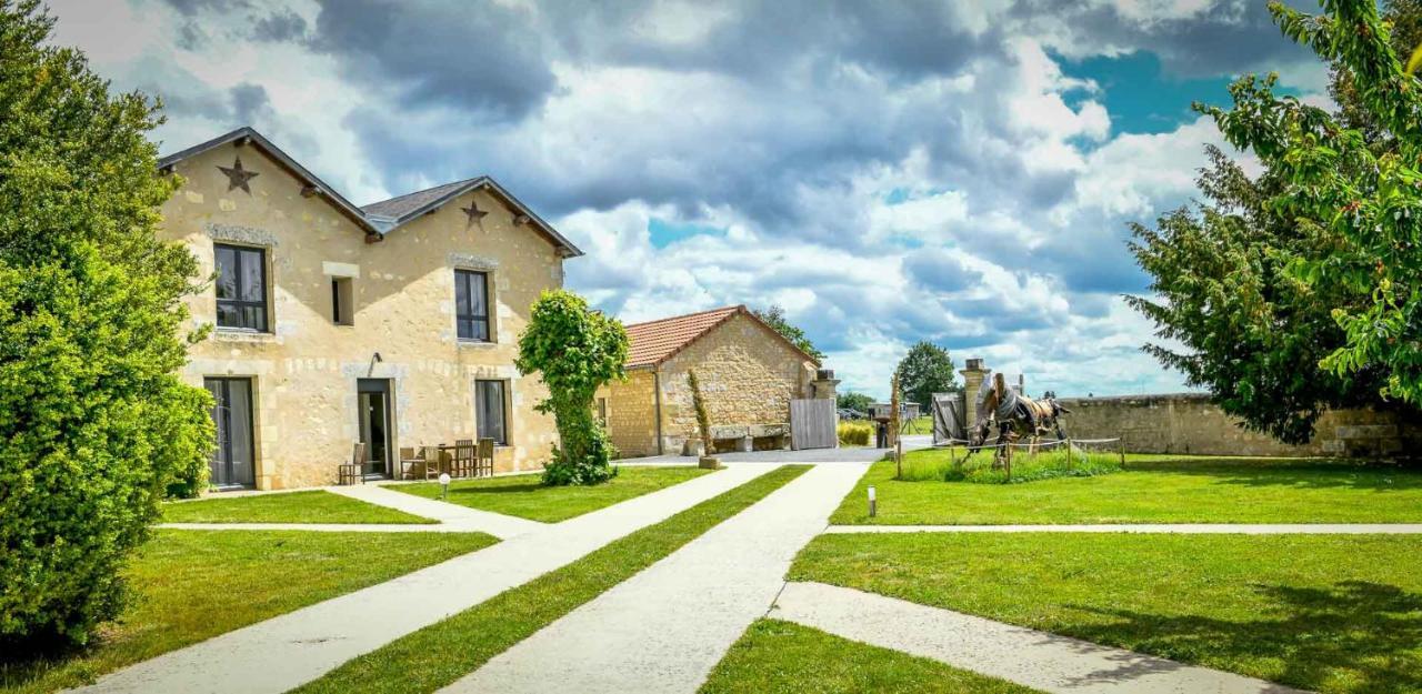 Отель Domaine Du Normandoux, The Originals Relais Терсе Экстерьер фото